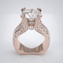 Silver Diamond Glamour Ring