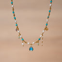 Intense Opal & Pearl Necklace