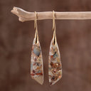 Heavenly Jasper Hook Earrings