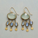 Vintage Colorful Rain Stones Earrings