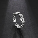 Adjustable Paw Print Ring – Made of Stainless Steel